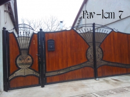 Porti placate cu lemn